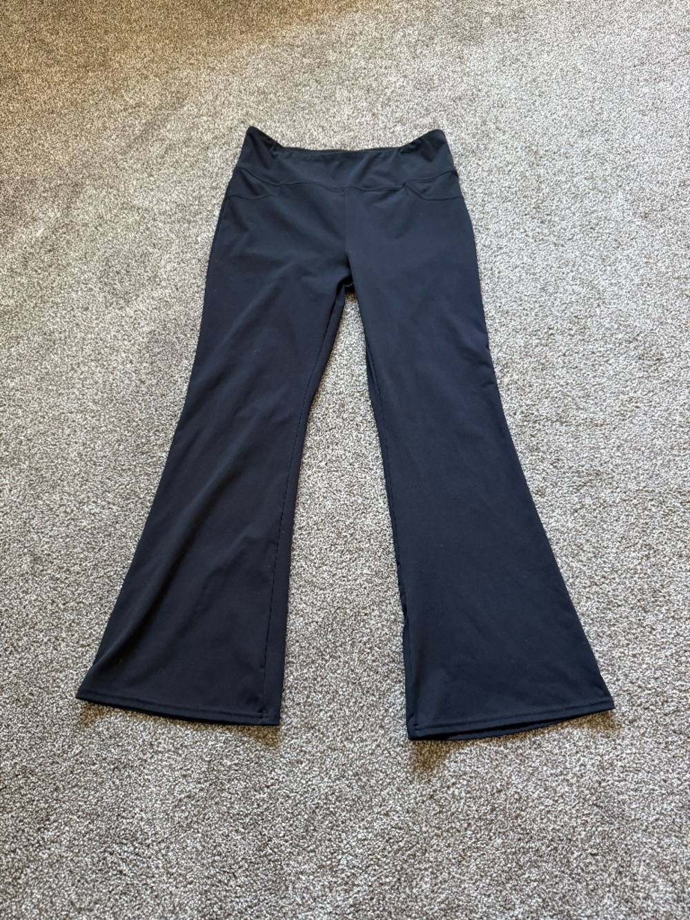 Black Halara Flare Leggings